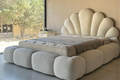 Lit Coffre Paloma Velours – Tête de Lit 130 cm