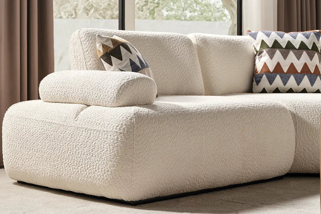 Canapé d'Angle Modulaire Extensible Anais – Convertible