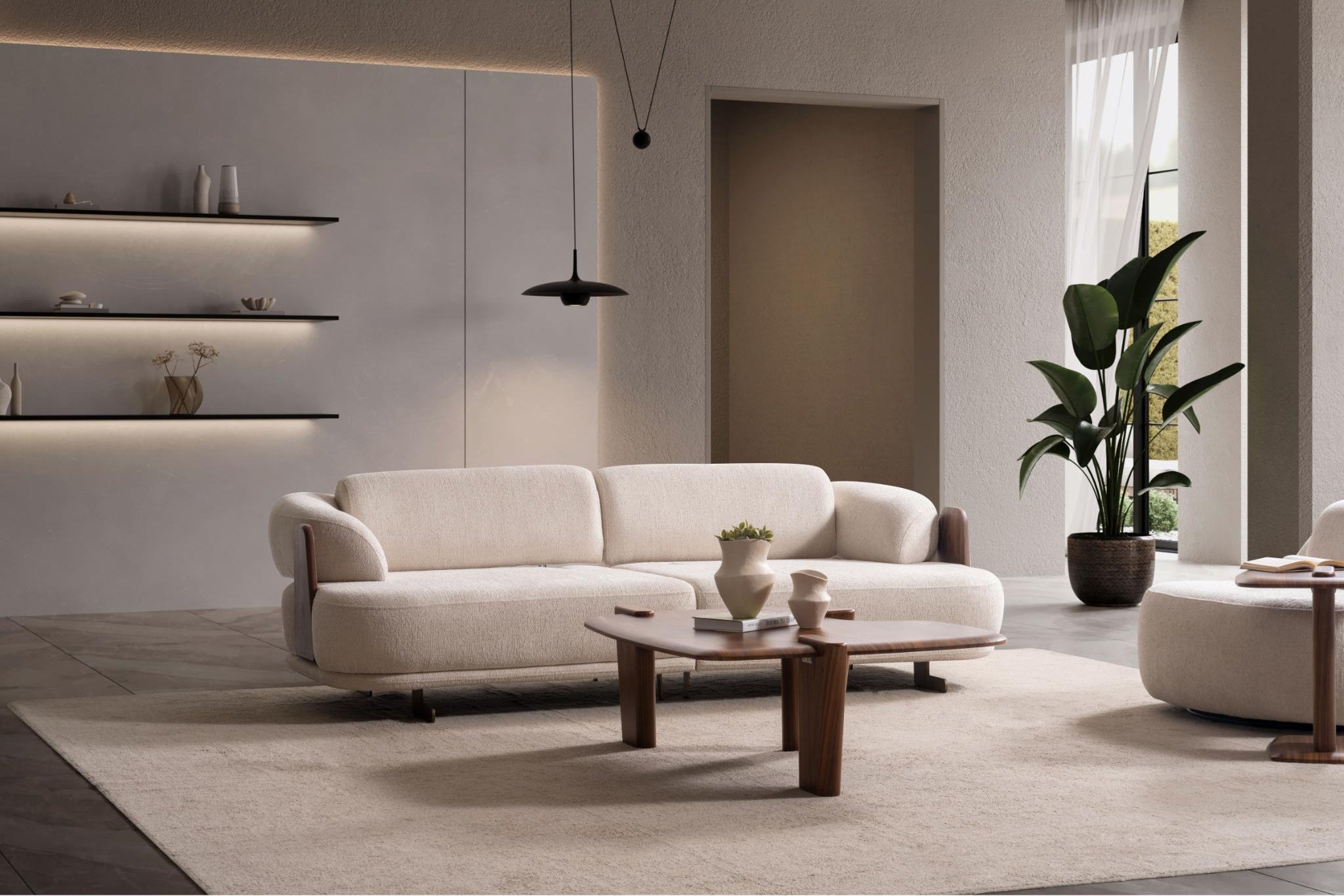 Canapé d'Angle Modulaire Complet