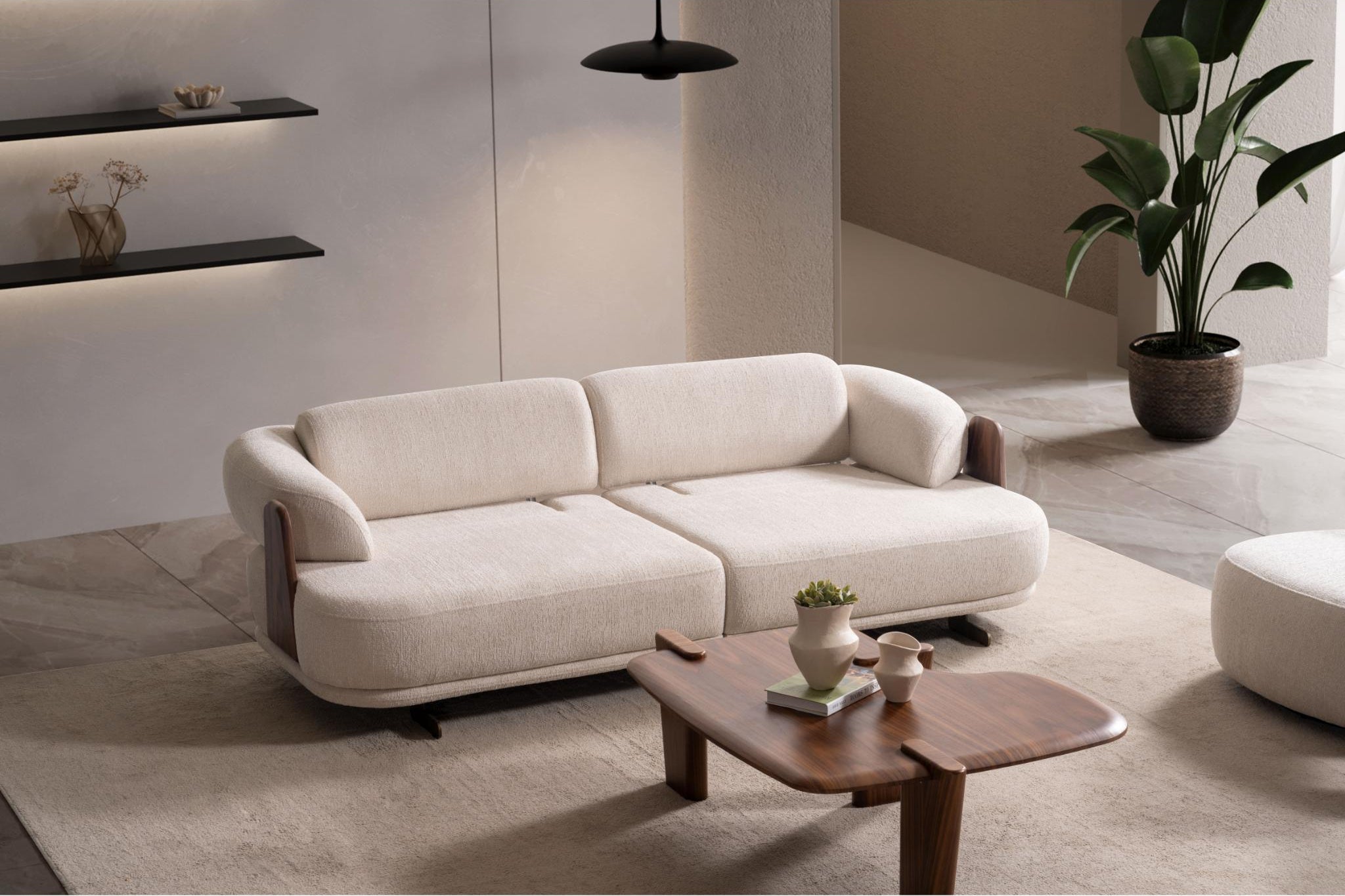Canapé d'Angle Modulaire Complet